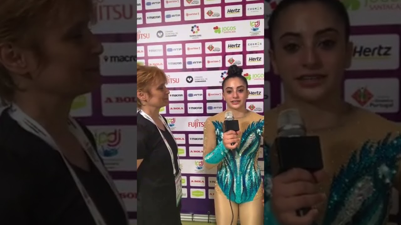 Interview:  Egypt Individual woman  Nora Elhennawy - 2022 Aerobic Gymnastics World Championship