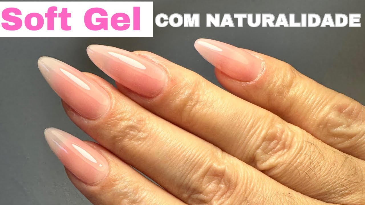 Como fazer alongamento Soft Gel com naturalidade?? | Passo a passo completo✅💅🏻