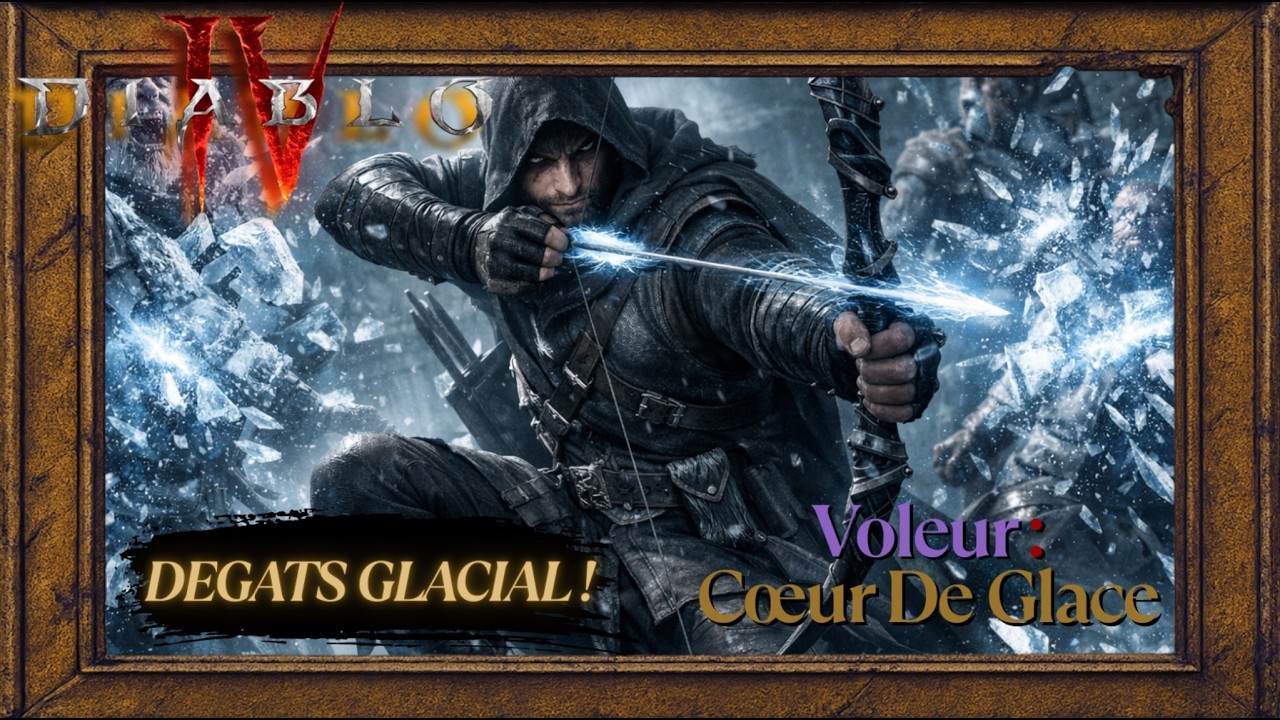 Ce Voleur GLACE TIRE Comme une MITRAILLEUSE ❄️ Build Flèches & Clone d’Ombre | Diablo 4 - Saison 11