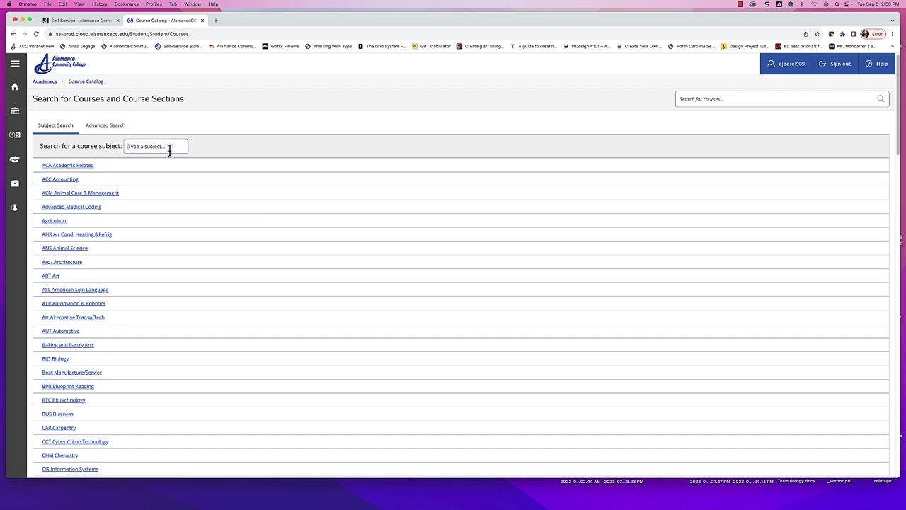 How to access student account in SelfService