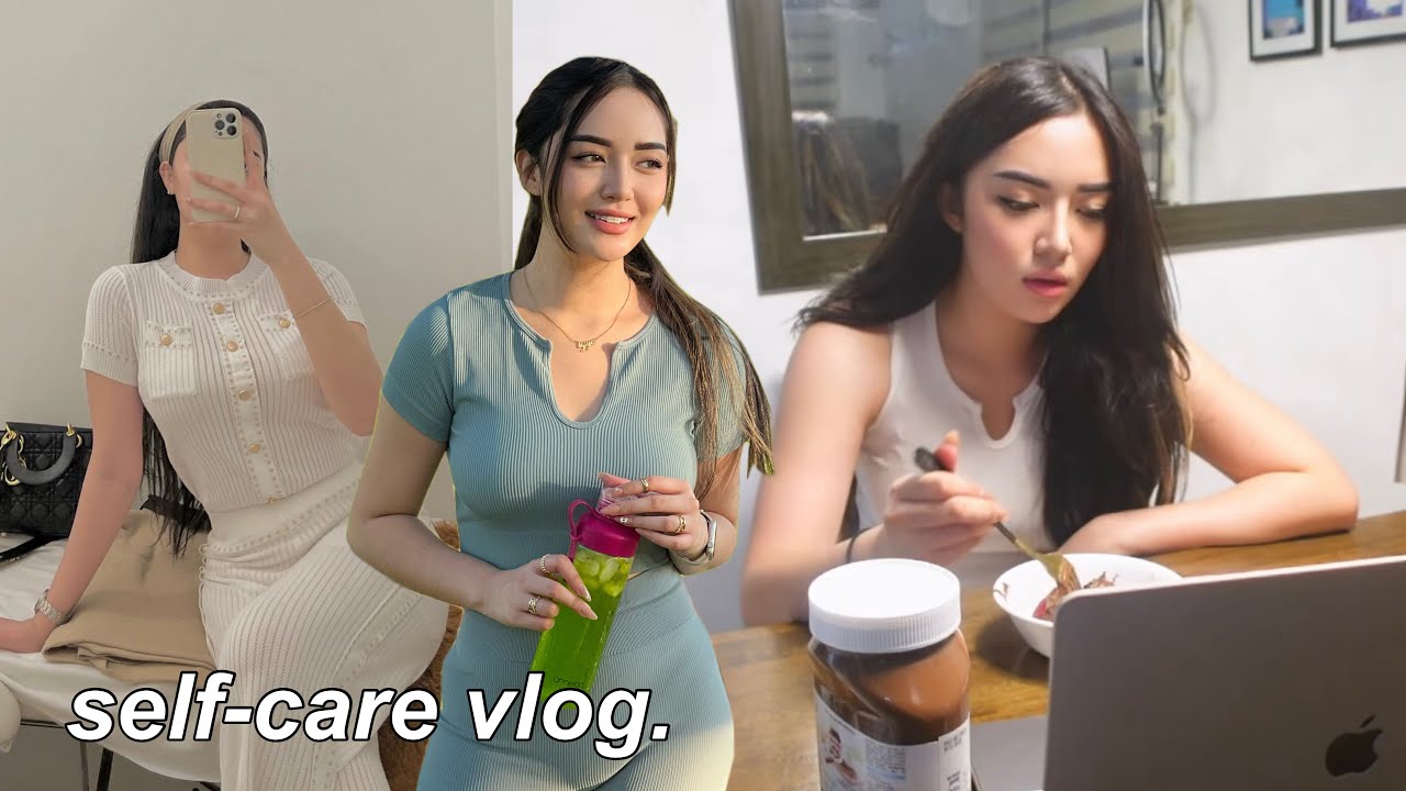 VLOG • my life lately, self-care routine, self-love q&a, cooking & gym day | Andrea Angeles
