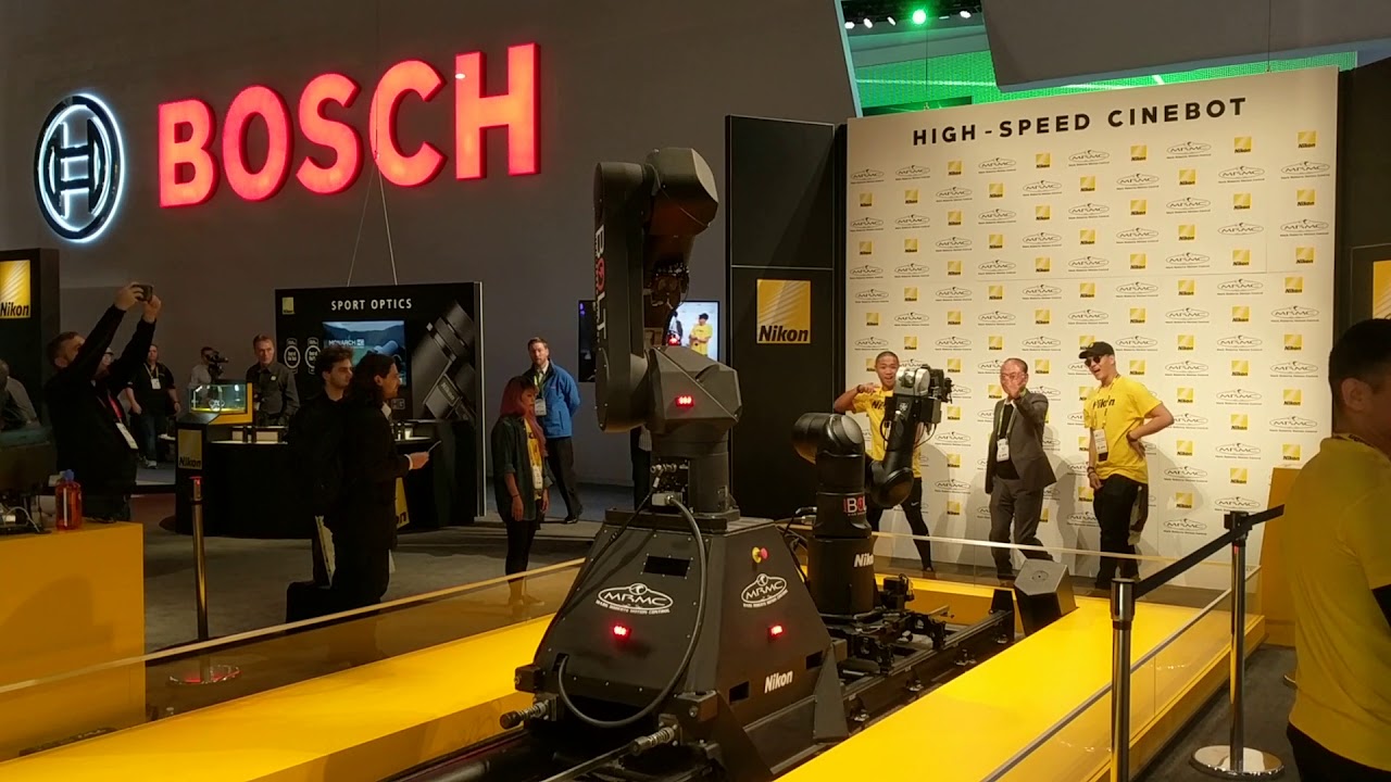 Nikon Cinebots at CES 2018