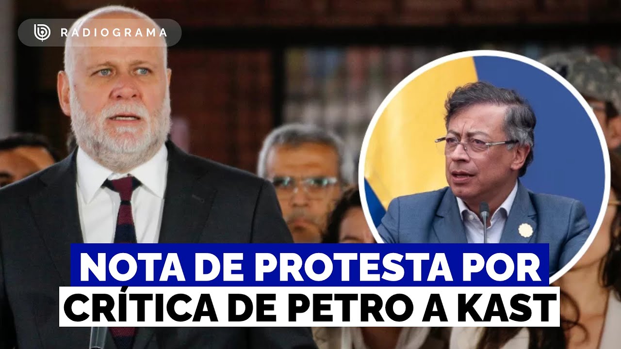 Tensi&oacute;n diplom&aacute;tica entre Chile y Colombia: se env&iacute;a nota de protesta por cr&iacute;ticas de Petro a Kast