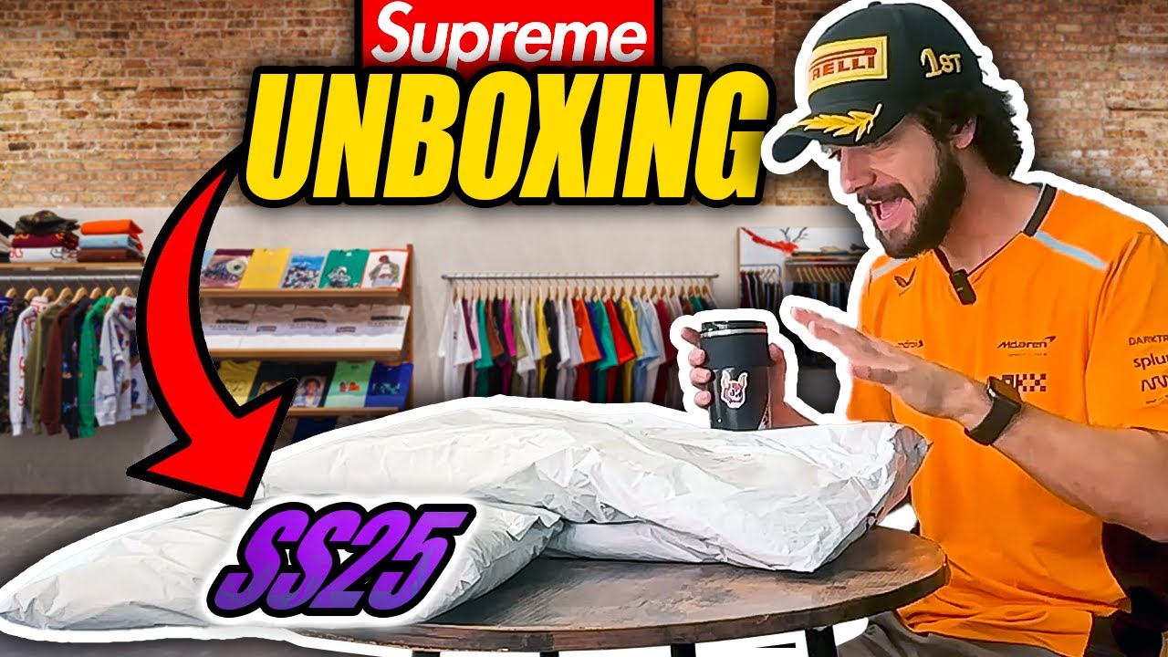Unboxing My Supreme SS25 Sale Cops!