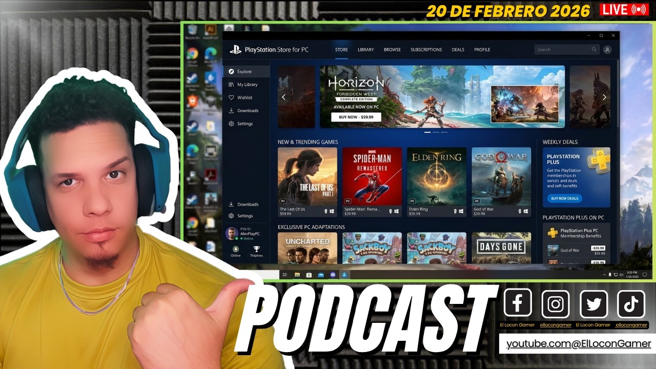 PODCAST: SONY NO SE ALEJARA DEL PC Y SACARIA SU PROPIO LAUNCHER