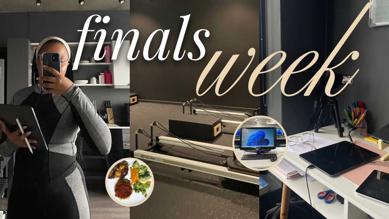finals week for a UCT honours student 🔗 I passed! + Pilates + studying + all nighters
