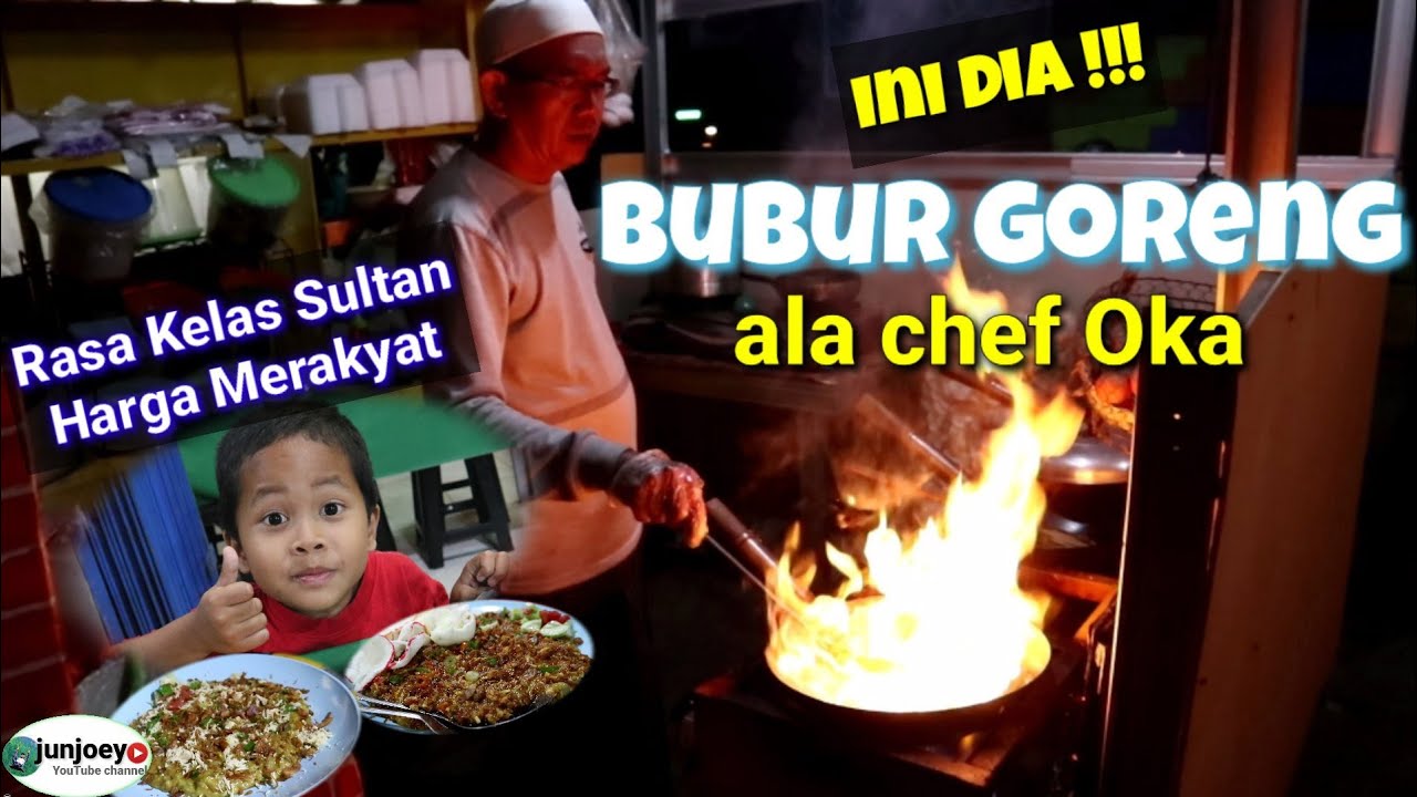 Bubur goreng ala Chef bikin ketagihan