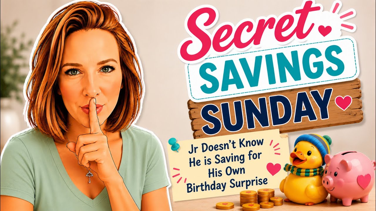 Secret Savings Sunday | Jr Saving for His Own Birthday Trip without Knowing 