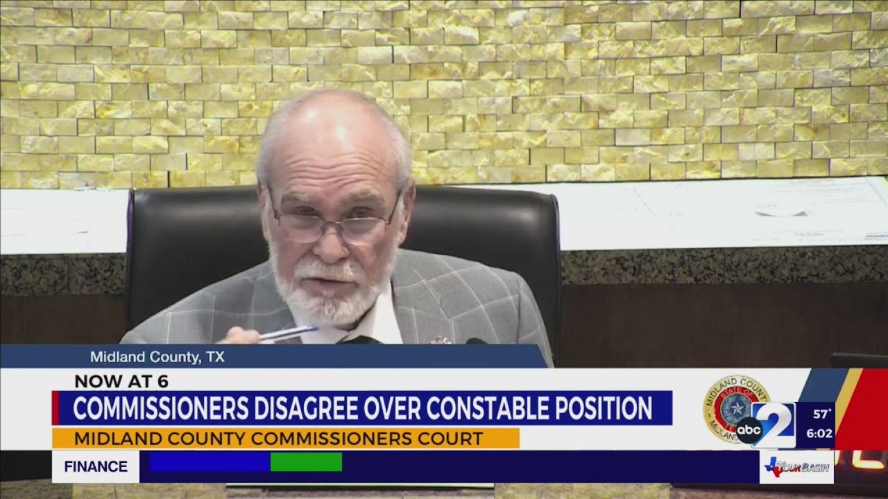 COMMISSIONERS DISAGRREE OVER CONSTABLE POSITION