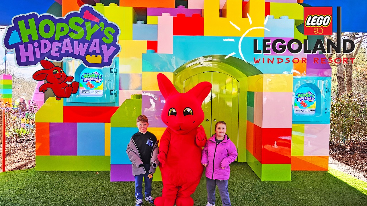 Hopsy’s Hideaway Meet Hopsy the LEGO DUPLO Bunny at Legoland Windsor (March 2026) [4K]