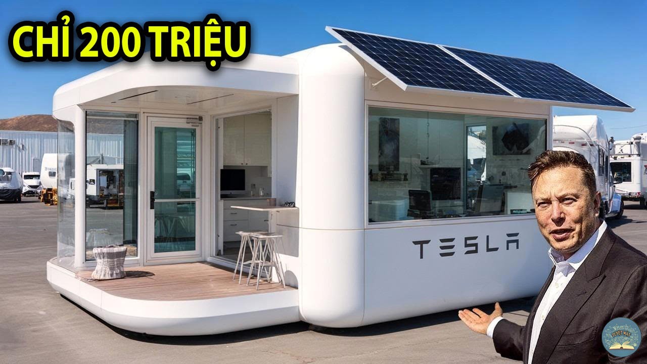 Elon Musk Giới Thiệu Tesla Tiny House 2026, Kỷ Nguyên Nhà Ở Miễn Đất Đầy Táo Bạo | TUYỆT MẬT TV