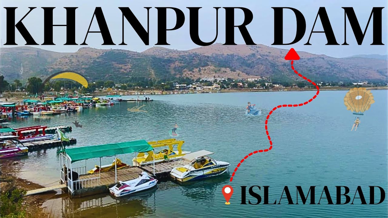Khanpur Dam Tour | Parasailing In KhanPur Dam | Islamabad To Khanpur Dam With Friends