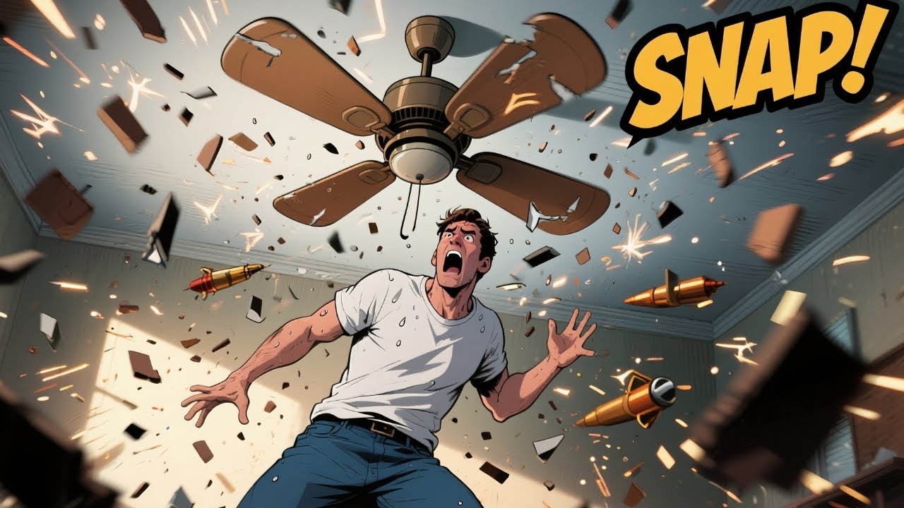 When Your Ceiling Fan Quits Dramatically