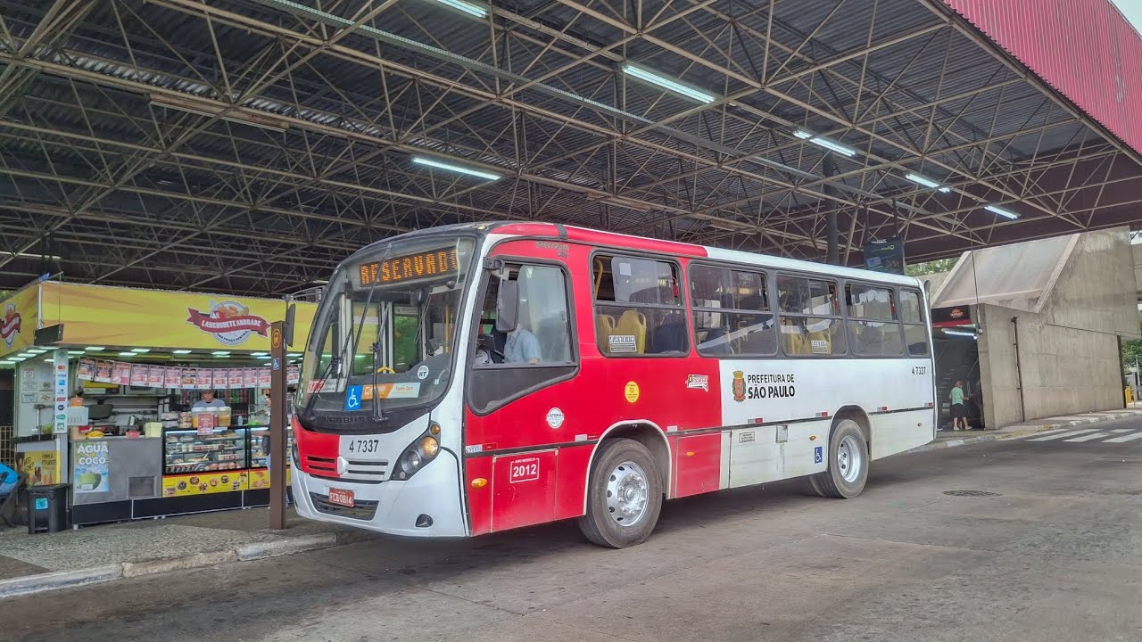 Metrô Carrão Terminal Sul - Movimentação De Ônibus (Vídeo 5)