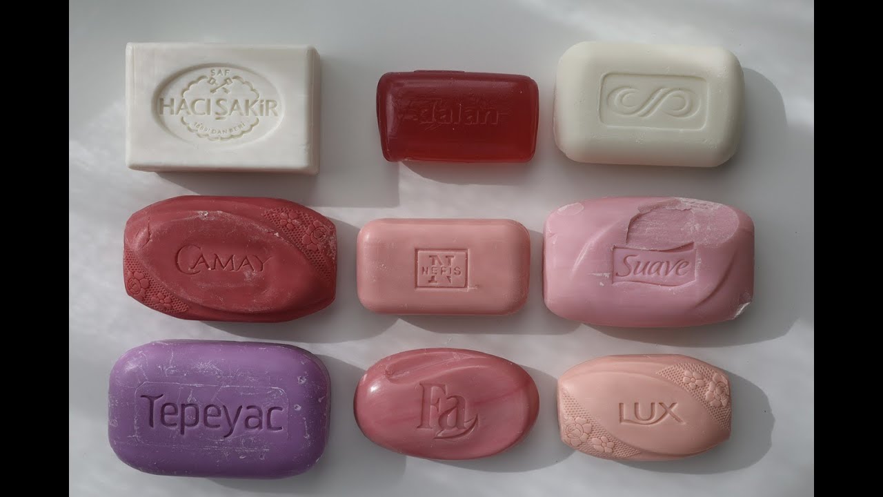 Soap Cutting ASMR/ Dry Bar Soap/ Soft Soap Cut/ резка мыло