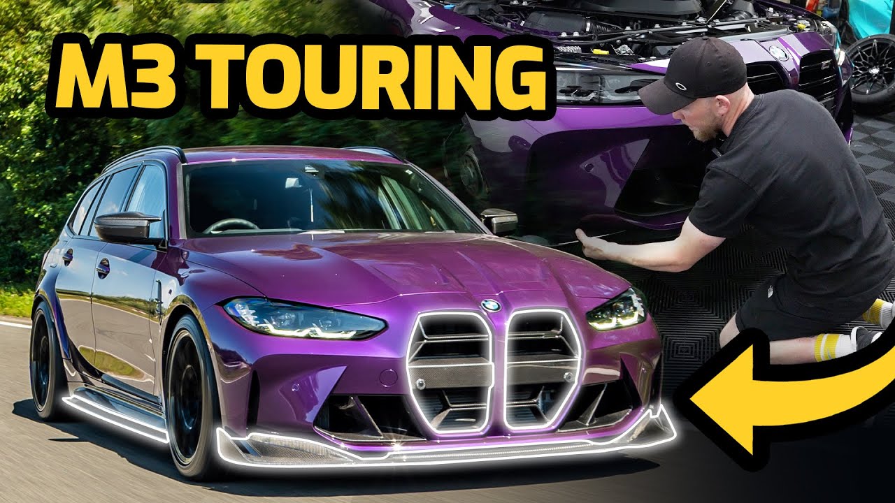 How to fit a CT Carbon Exterior kit to a BMW M3 (G81) Touring 2023