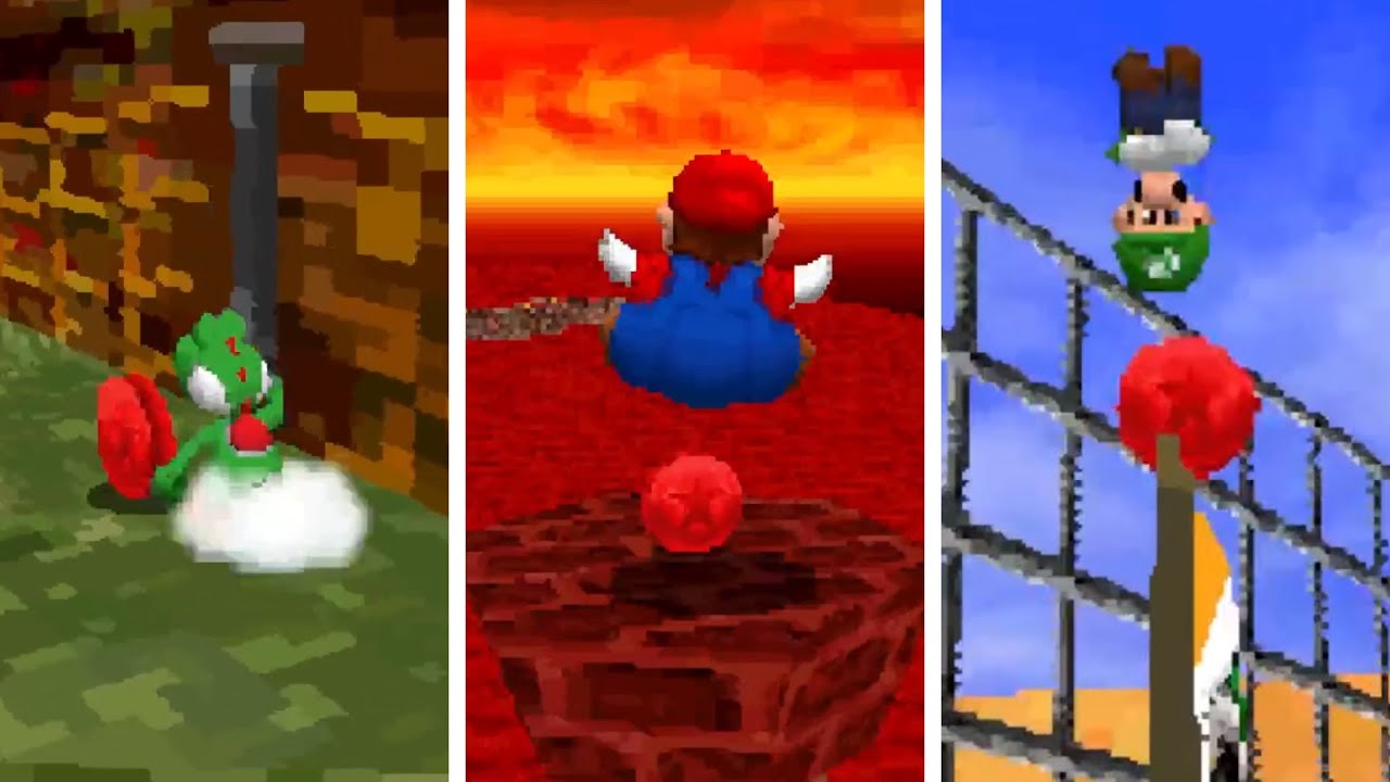 Another Super Mario 3D - All Red Coin Missions