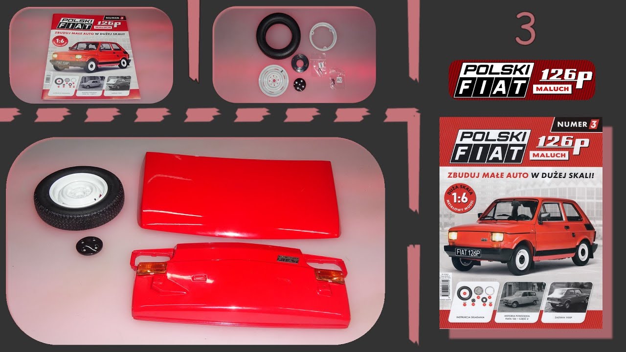 Hachette - Polski Fiat 126p - 4K - Numer 3 - Prezentacja i Montaż
