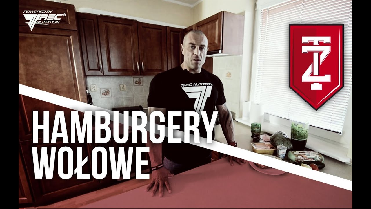 Hamburger wołowy, Kurczak w sosie miętowym: Kuchnia kulturysty - Michał Karmowski