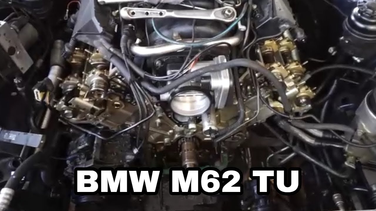 BMW E38 M62TU VANOSY, ROZRZĄD ŚLIZGI, ODMA, LEWE POWIETRZE OGARNIĘTE
