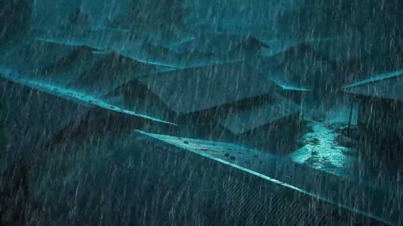 No Ads Rain Sounds for Sleeping - ASMR Crushing Rain On Tin Roof for Anxiety-Free Deep Sleep