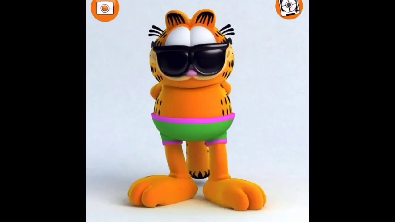 Endless Garfield music 2 - My Talking Garfield - Garfield and Friends Relaxation Music