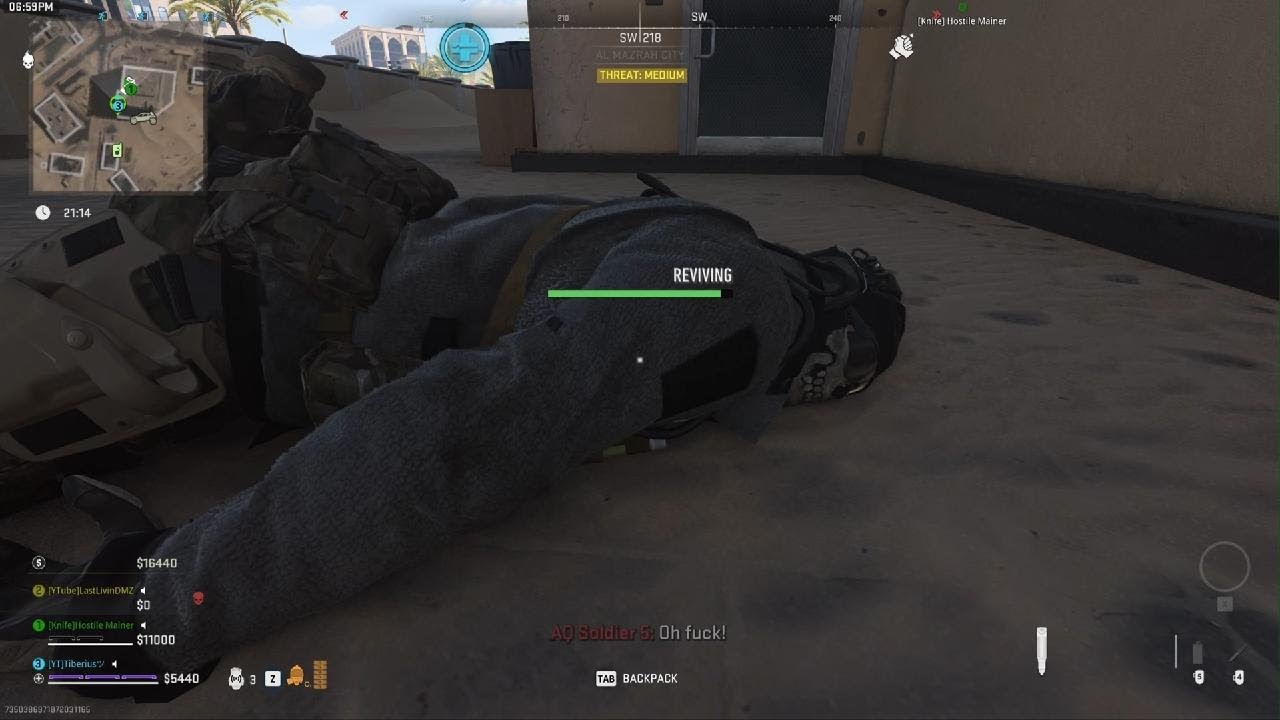 Killing a cheater with @LastLivinDMZ