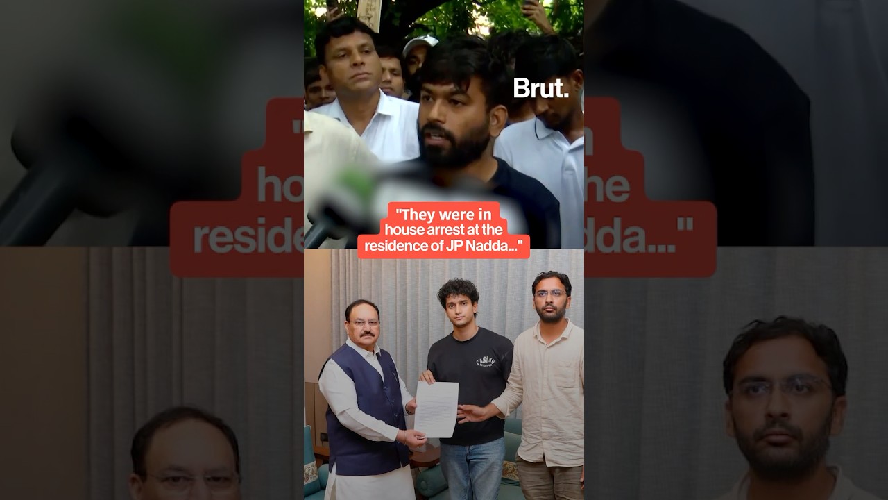 What happened at JP Nadda's residence during the 20 July march to Parliament?
