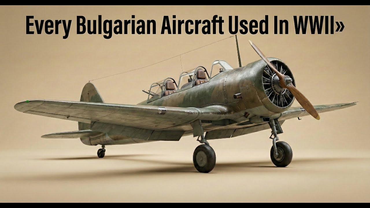 Every Bulgarian Aircraft Used In WWII