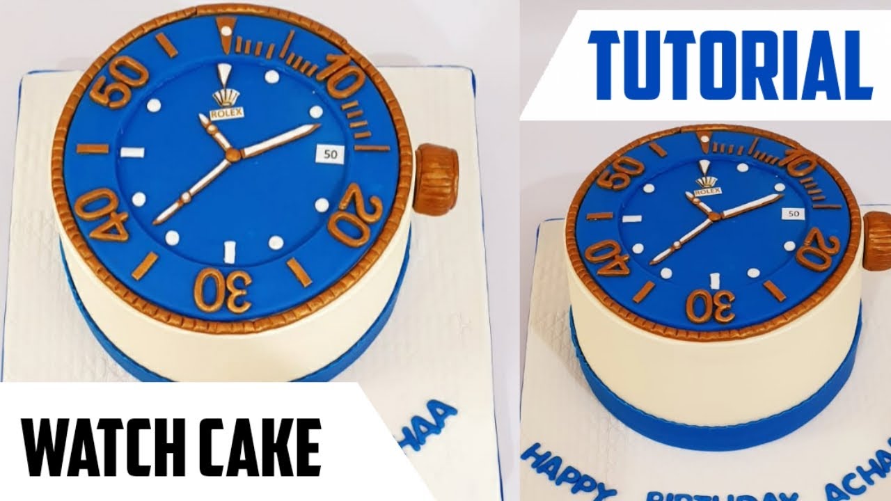 3D Cake Tutorials : Ep 4 : Watch Cake