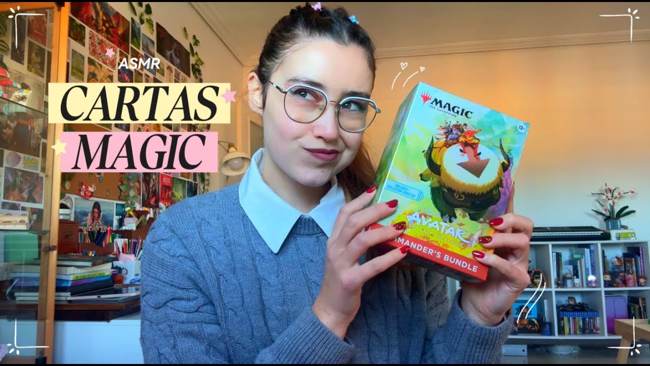 ASMR Abriendo cartas Magic de Avatar | Unboxing + Sonidos de cartas