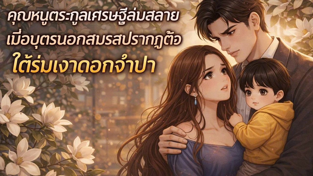 คุณหนูตระกูลเศรษฐีล่มสลายเมื่อบุตรนอกสมรสปรากฏตัว ใต้ร่มเงาดอกจำปา
