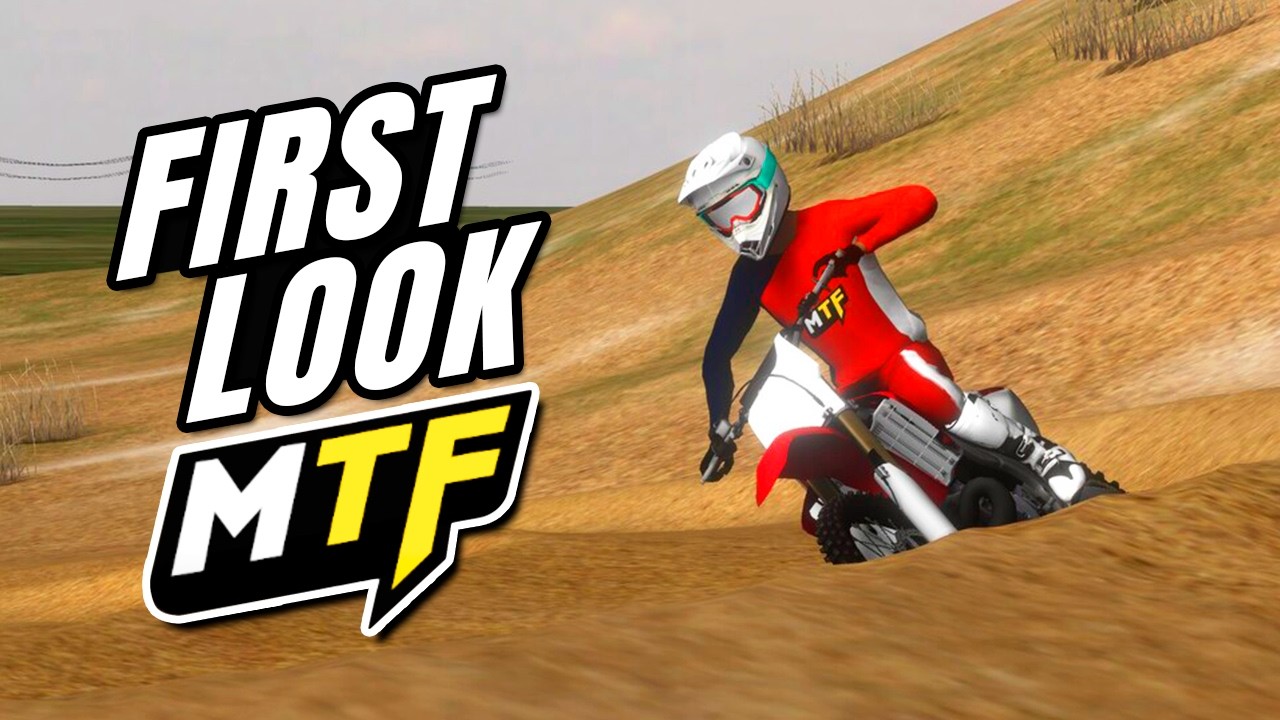 Первый взгляд на новую игру MTF Motocross! Первый геймплей!
