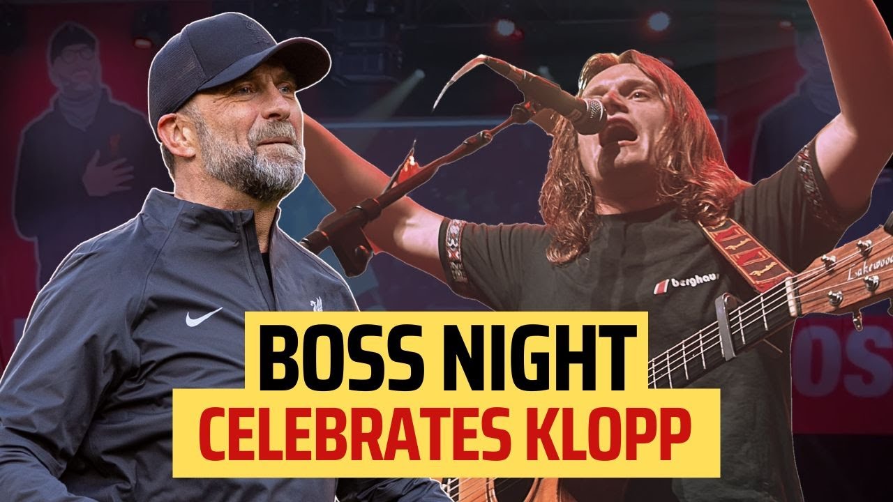 A celebration of Jurgen Klopp | Jamie Webster @ BOSS NIGHT