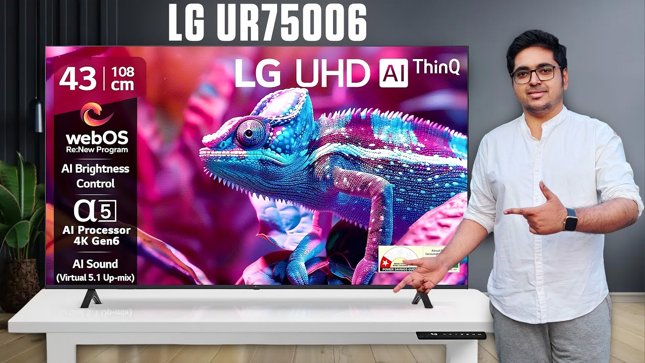 I bought LG 43UR75006LC - Latest 2025 Model Smart TV Under ₹30,000...