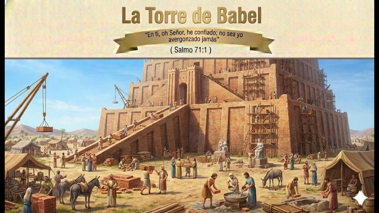 Lección 9| Clase de Primarios | La torre de Babel | 1er Trimestre | 2026