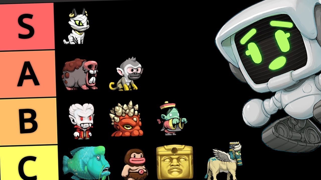 Spelunky 2 - Most ANNOYING Enemies TIER LIST