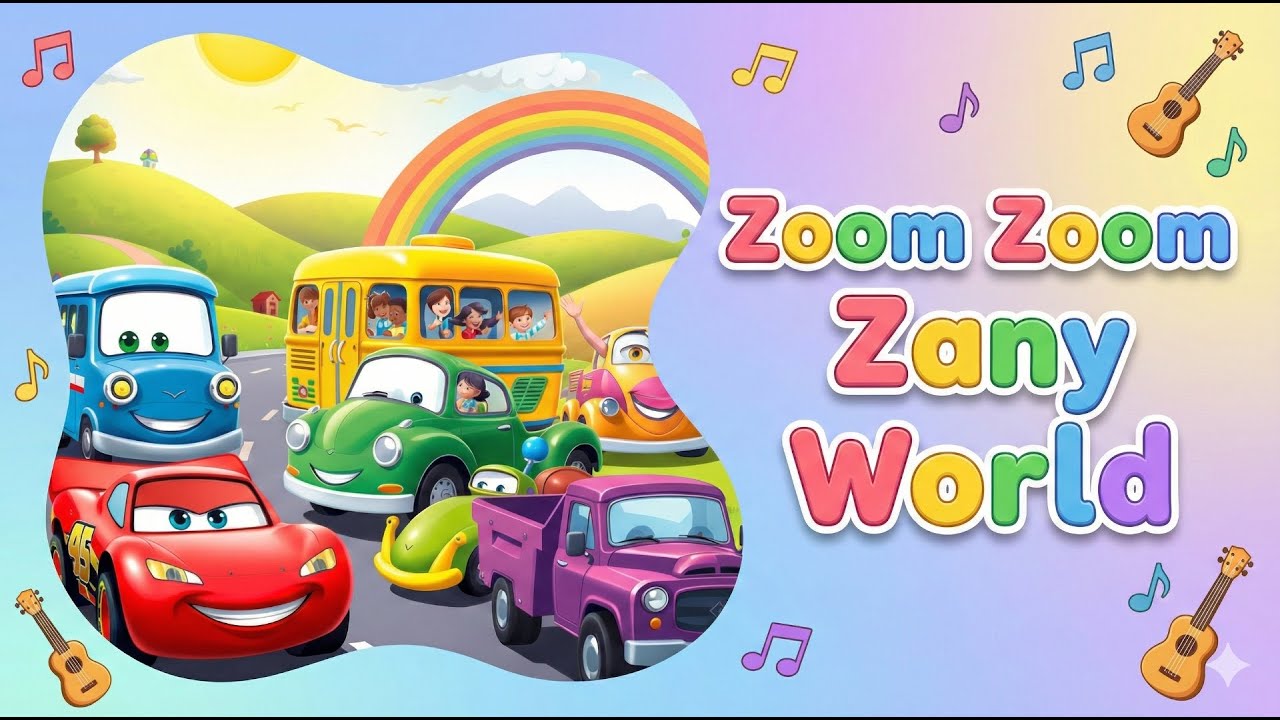 Zoom Zoom Zany World - Looparoo | Nursery Rhymes & Kids Songs