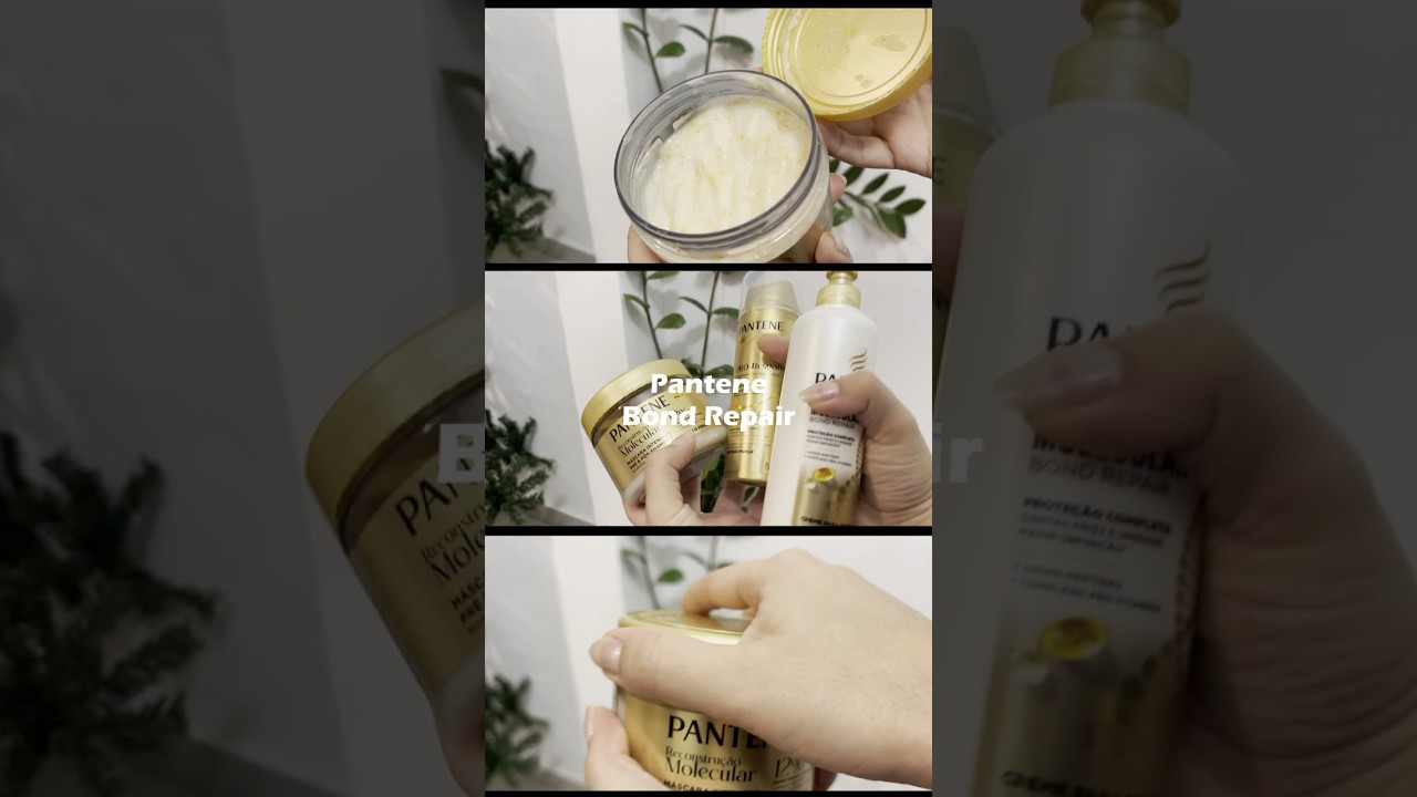 Linha Pantene Molecular Bond Repair 🌟 #insiderspantenemolecularbondrepair #shorts