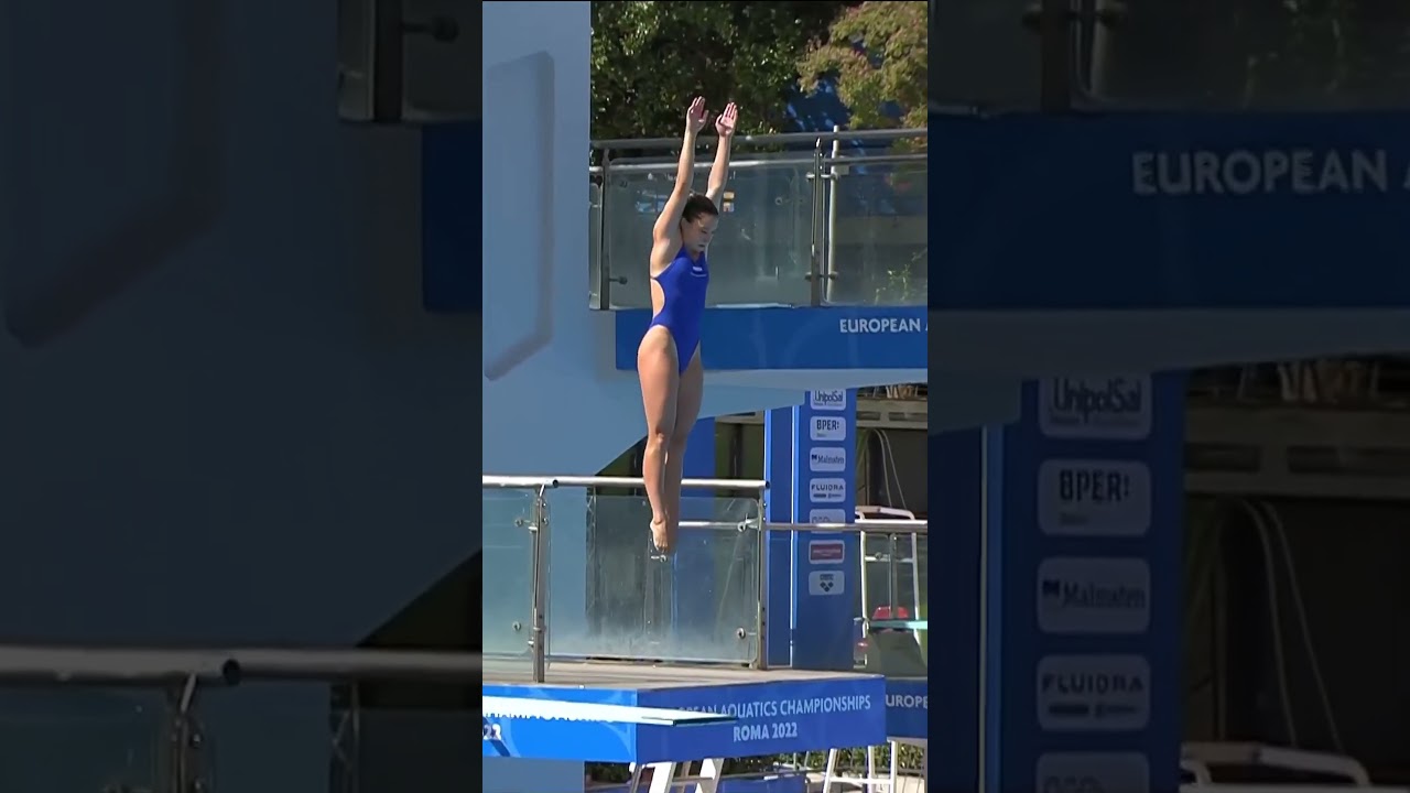 Madeline COQUOZ 🤩 Women's 3m Springboard 🤩 European 2023