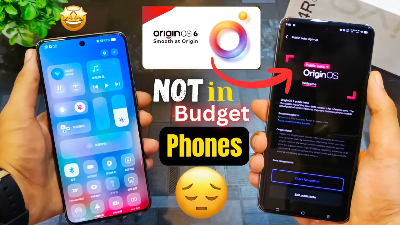 Origin OS 6 All new features 🤩 | Now in india 🔥