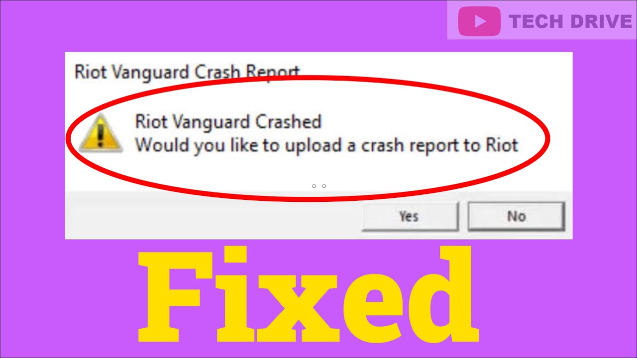 Riot Vanguard Crashed Report | Riot Vanguard Crashed Fix - Valorant How To Fix? (solved)