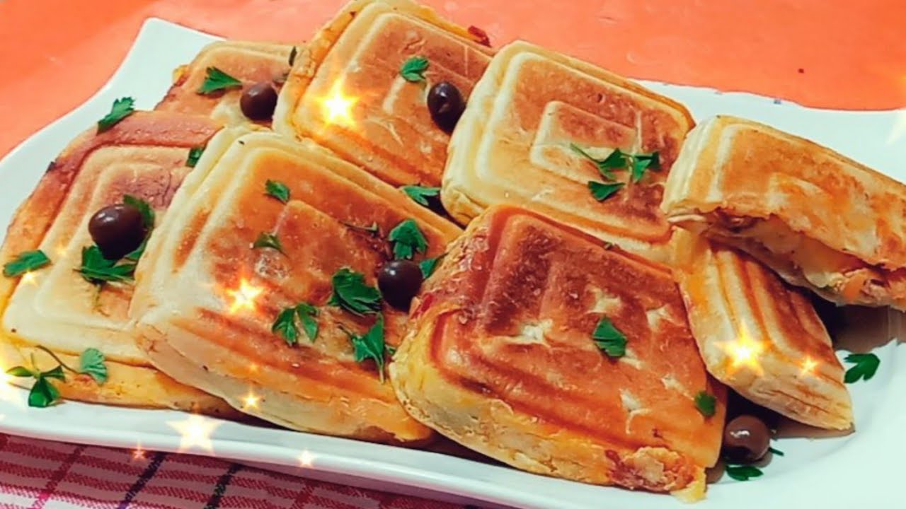 فطائر بدون فرن...سريعة التحضير بعجينة خفيفة وبحشوة لذيذة😋😋