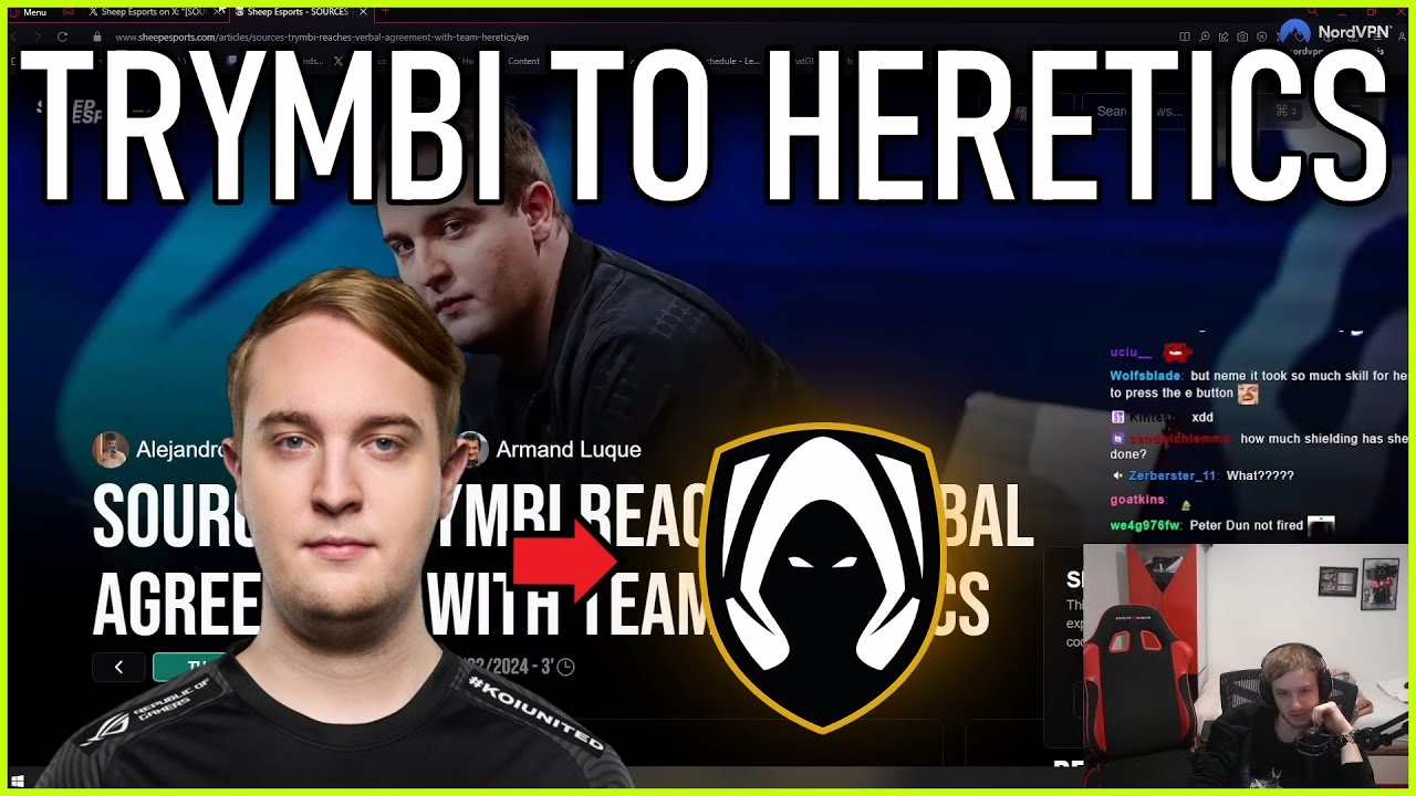 Nemesis reacts to Trymbi joining Heretics