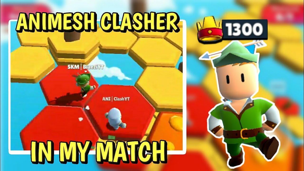 Animesh Clasher in my match 😱😅❤. Winning 1300 crowns | Tufman YT