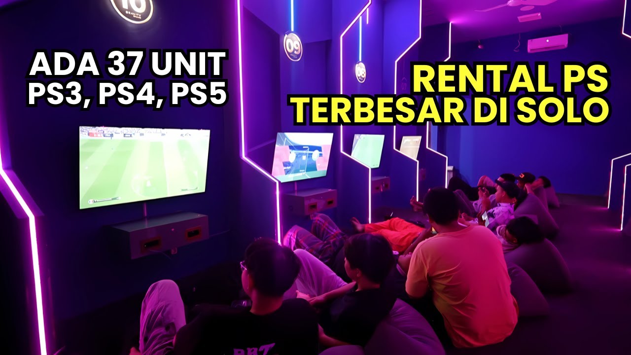 RENTAL PS DENGAN CONSOLE TERBANYAK DI SOLO 