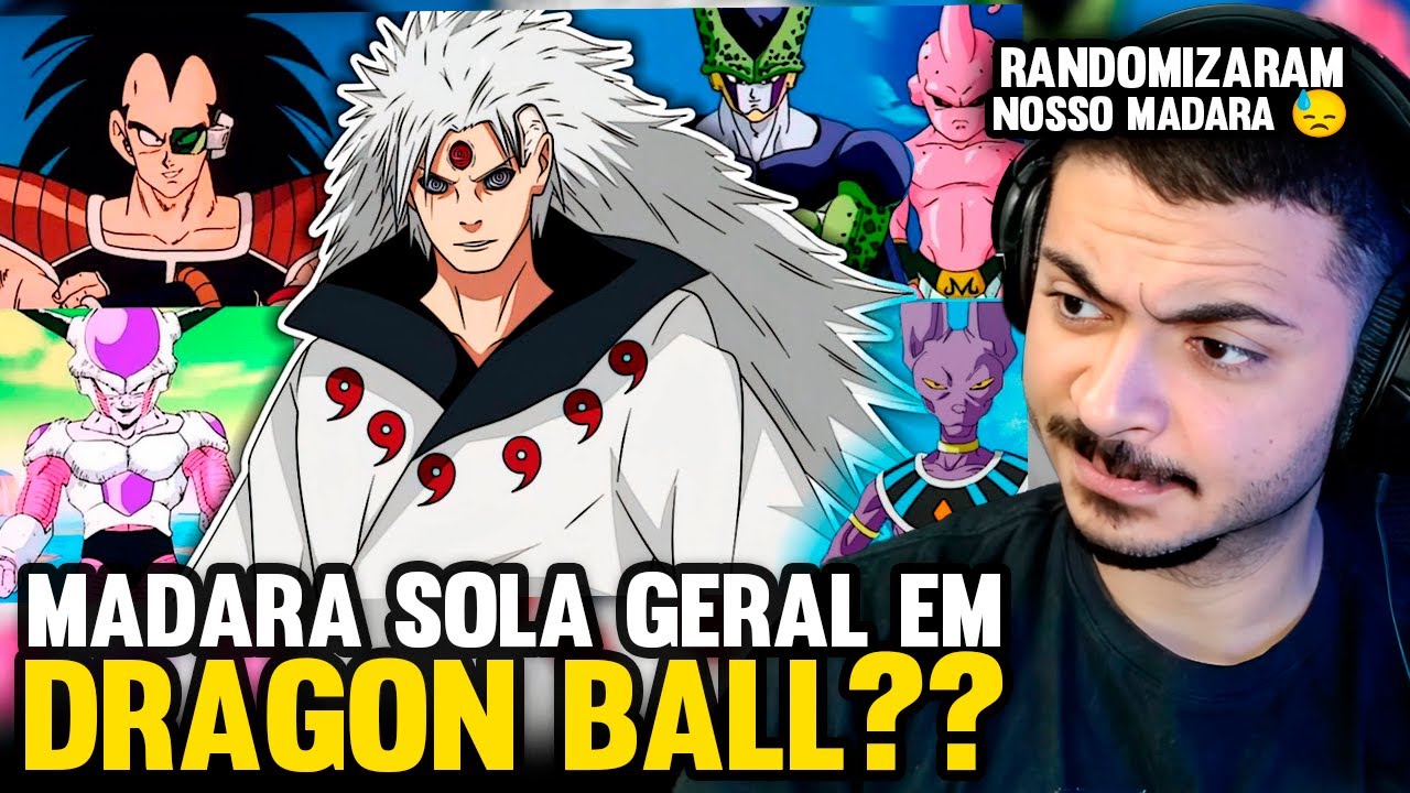 KAMUZ REAGE: Até Onde MADARA Chegaria em Dragon Ball REALISTICAMENTE?