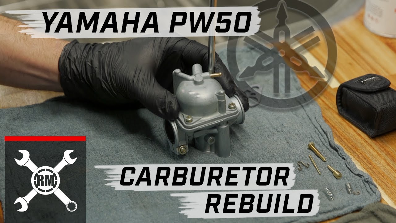 Как перебрать карбюратор на Yamaha PW50