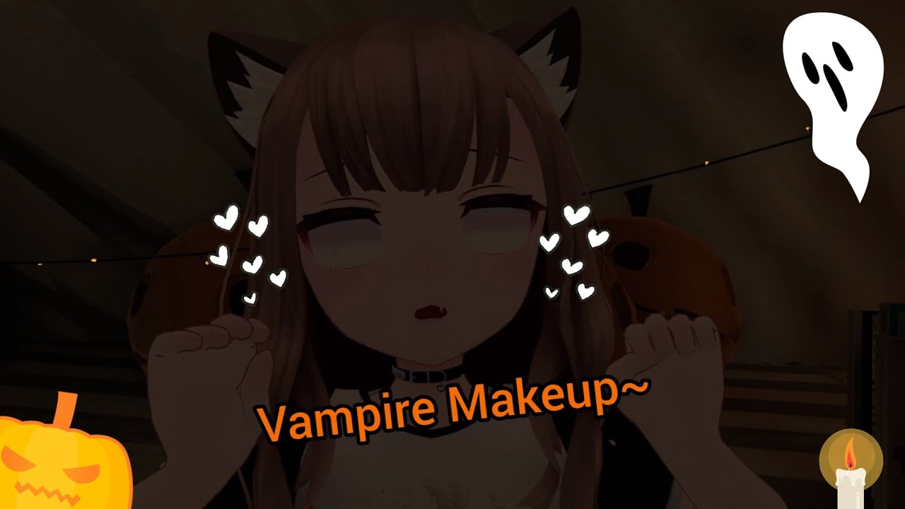 Best Friend does your vampire makeup~ | ASMR (VRChat ASMR)
