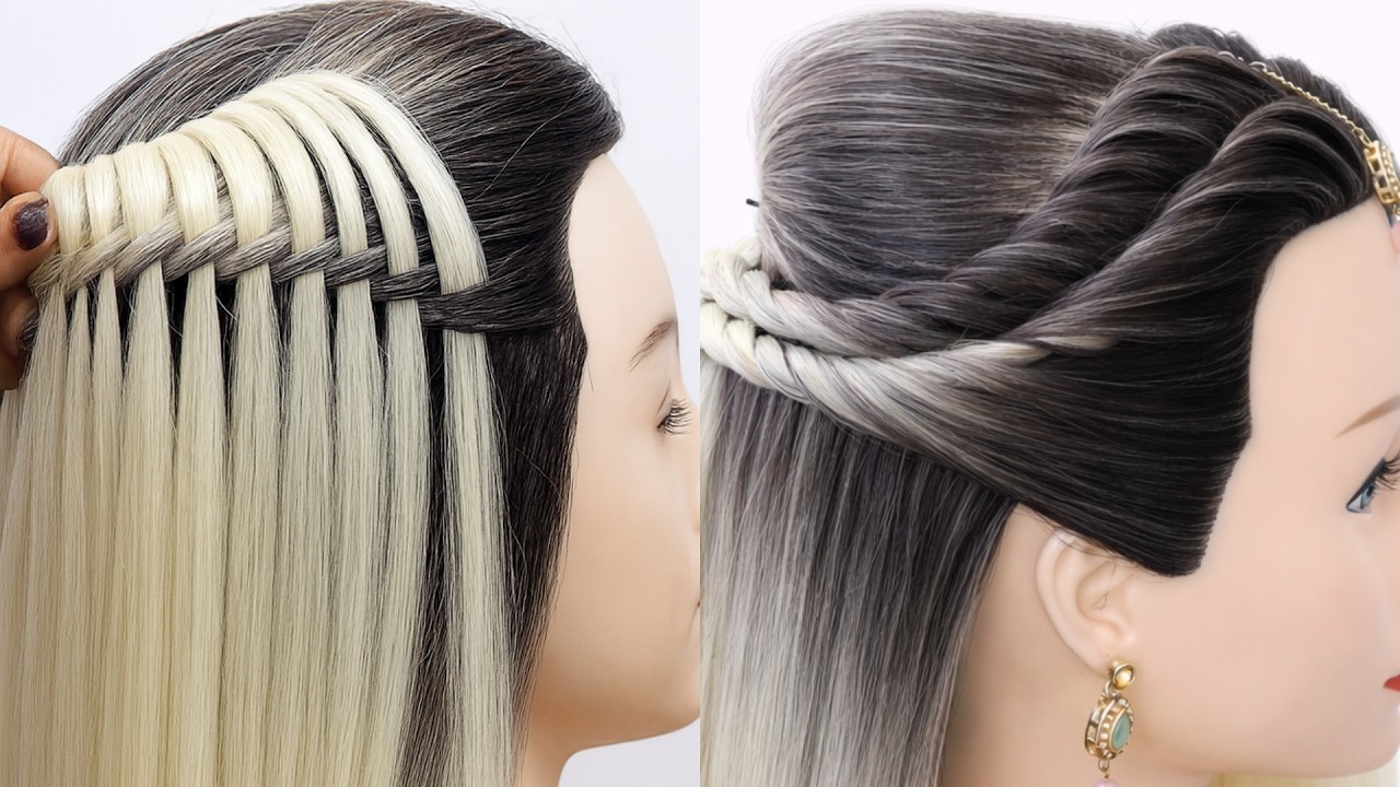 Trendy Different Hairstyle - Party hairstyle | Beautiful hairstyle | Hairstyle for birthday girl